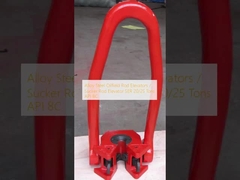 Alaşımlı Çelik Petrol Alanı Çubuk Asansörleri / Sucker Rod Asansör SER 20/25 Ton API 8C