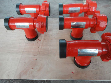 2 "Pompa Tee Kuyu Parçaları MxMxF 2" Fig1502 İntegral Akış Tees Anti Pas