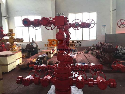 Petrol Sahası Sondaj 3000Psi Noel Ağacı Boru Kafası